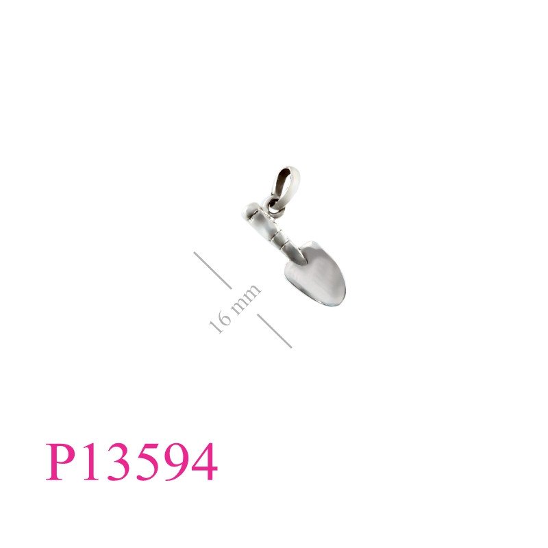 <p>Pendant, shovel.</p>