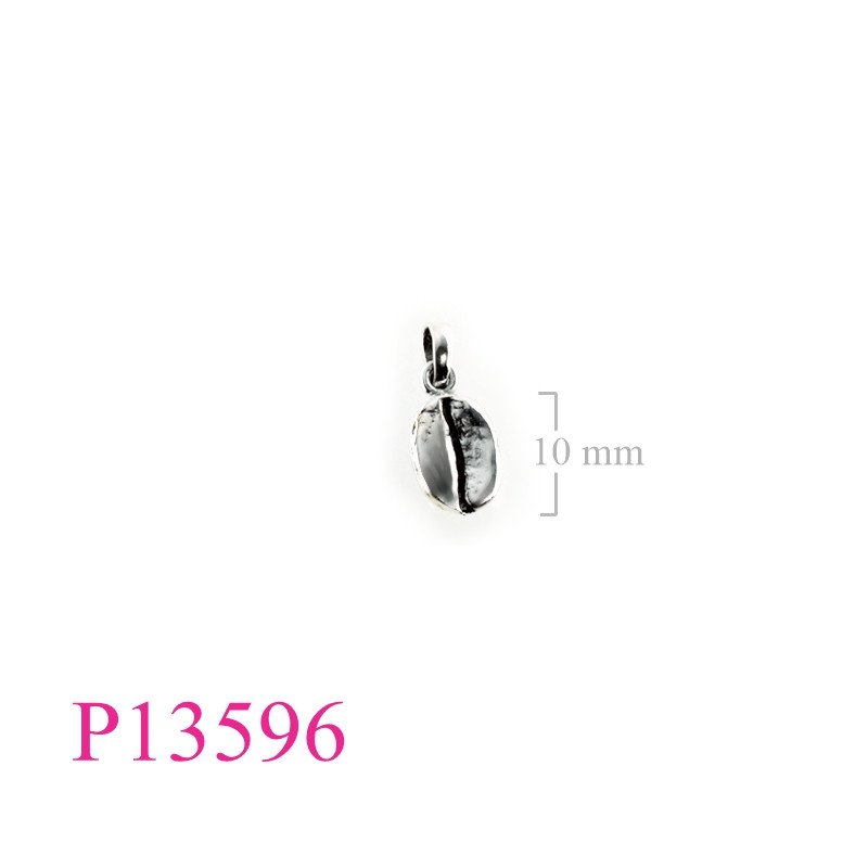 <p>Pendant, coffee bean.</p>