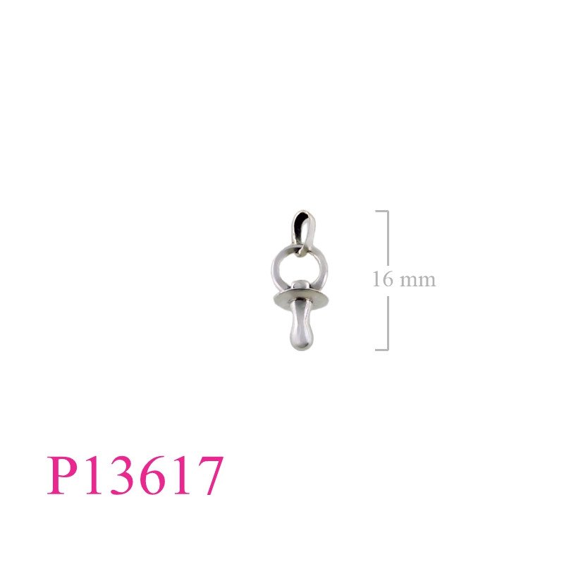 <p>Pendant, baby nipple.</p>
