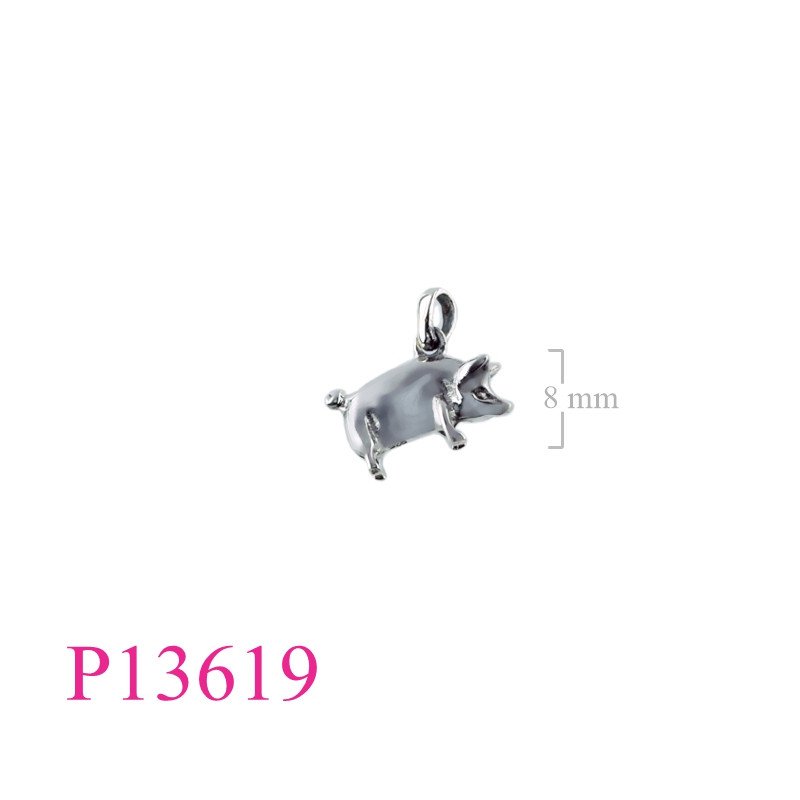 <p>Pendant, pig.</p>