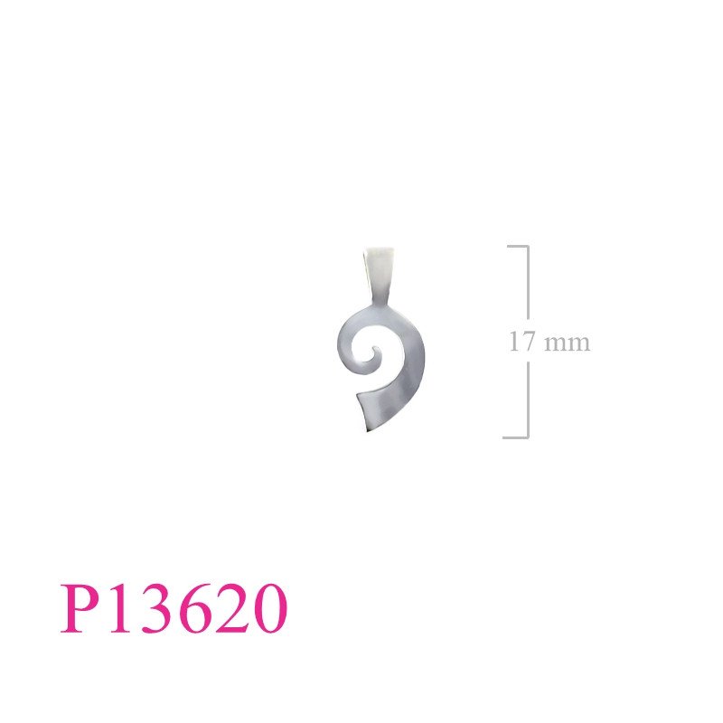 <p>Pendant, spiral.</p>