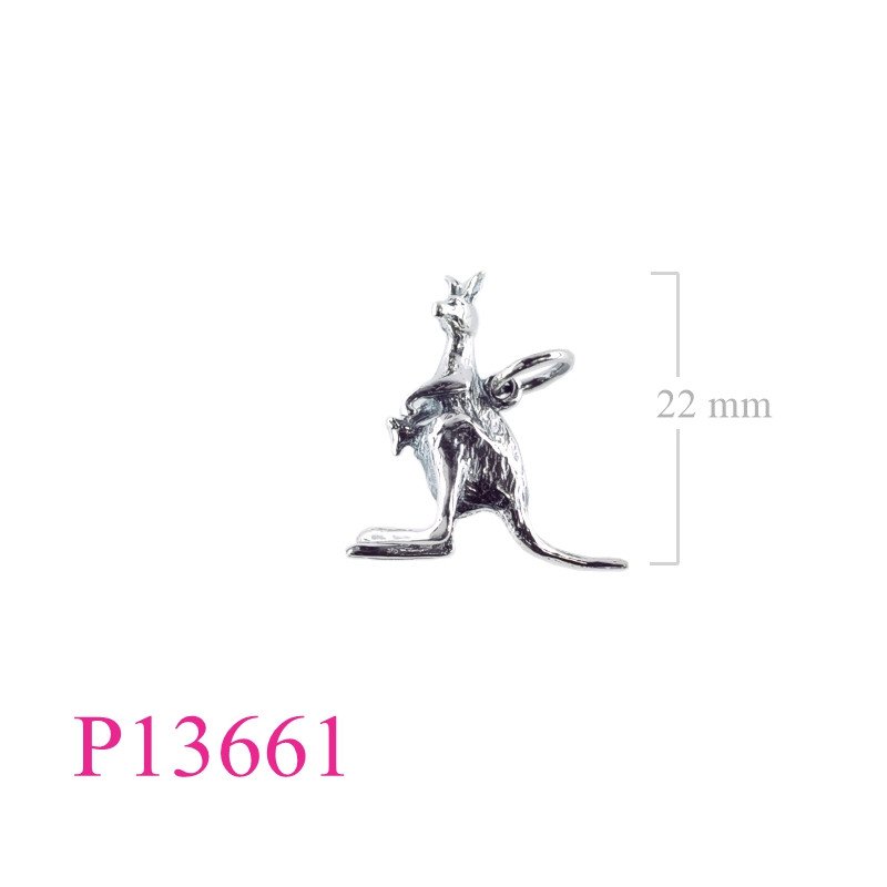<p>Pendant, kangaroo.</p>