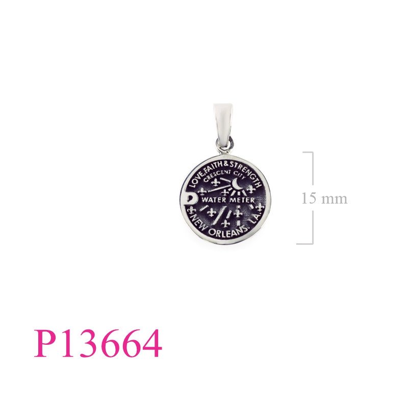 <p>Pendant, 15mm water meter.</p>