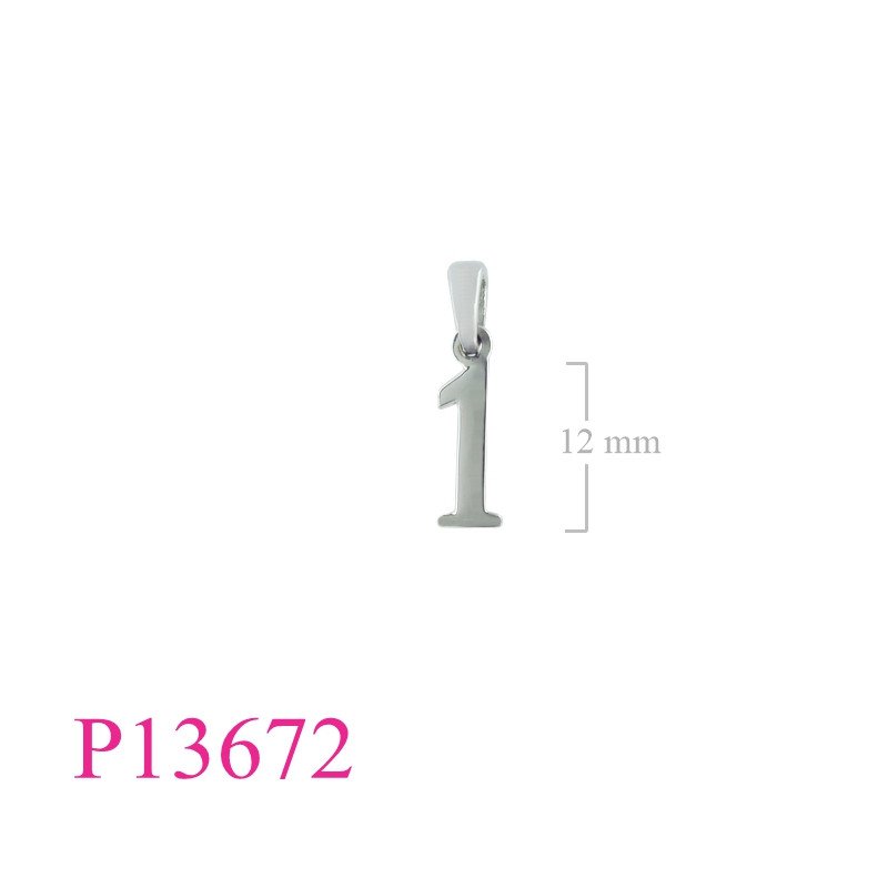 <p>Pendant, "1".</p>