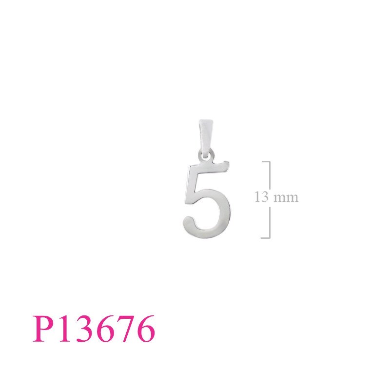 <p>Pendant, "5".</p>