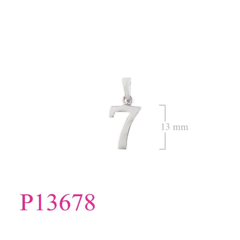 <p>Pendant, "7".</p>