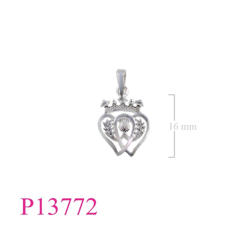 <p>Thistle Pendant, Lock Pendant, Thistle in Lockenbooth.</p>
