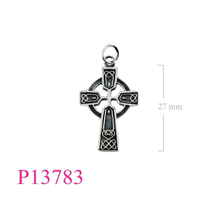 <p>Pendant, 27mm Iona cross.</p>