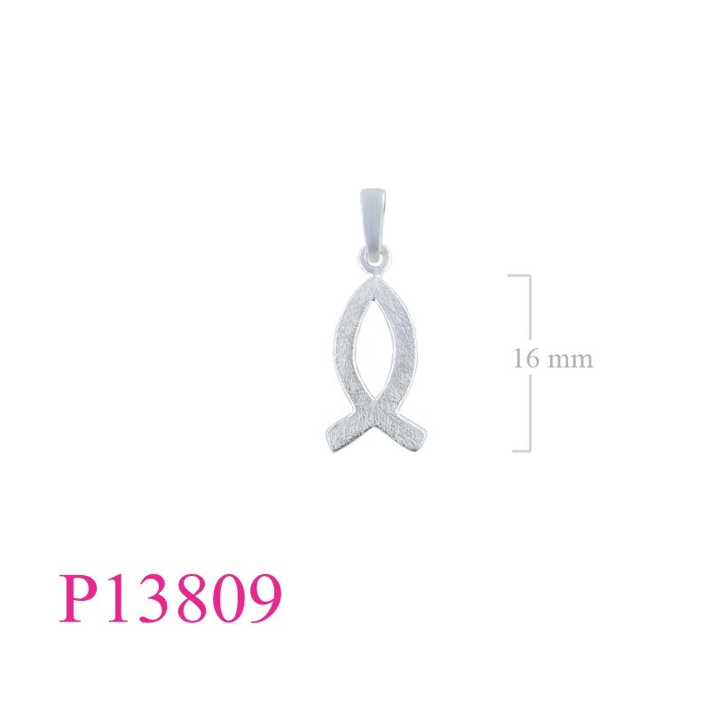 <p>Pendant, fish sign.</p>