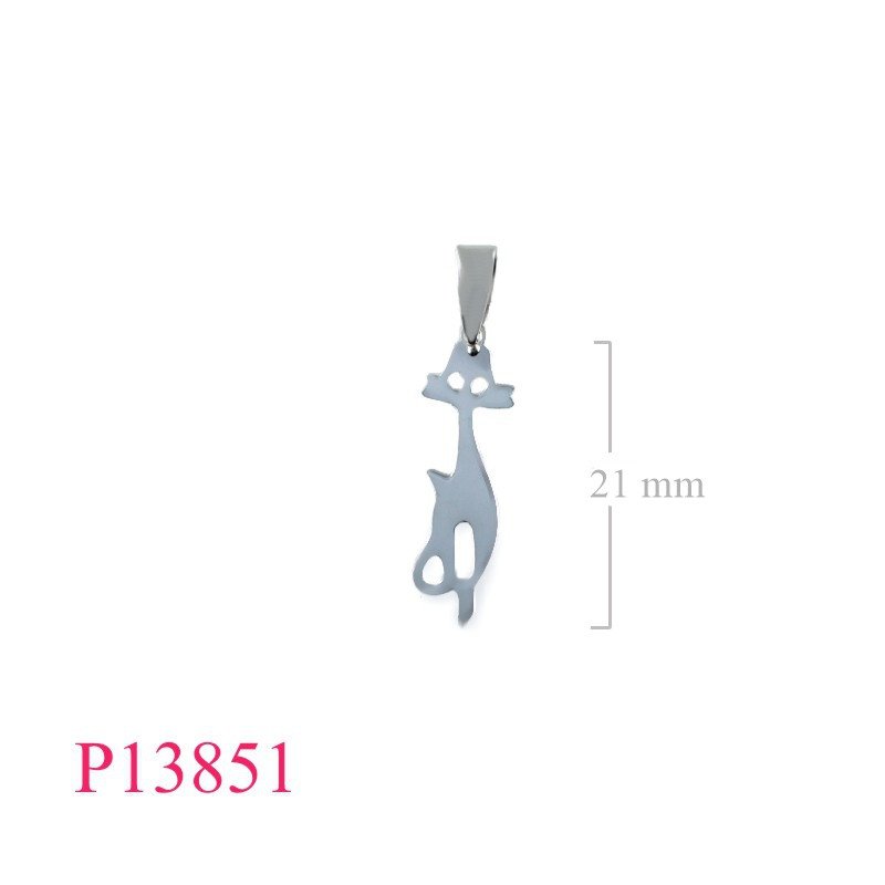 <p>Pendant, 21mm flat cat.</p>