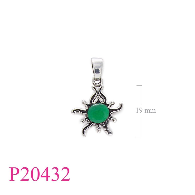 <p>Stone Pendant, sun.</p>