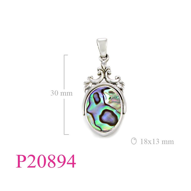 <p>Stone Pendant, flip able oval stones.</p>