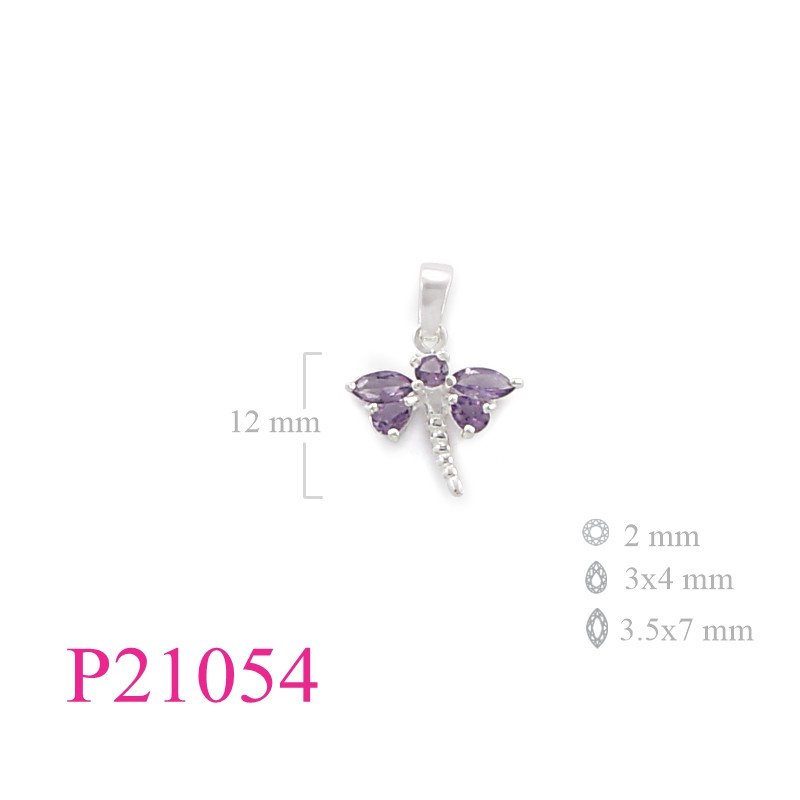 <p>Pendant, dragonfly.</p>