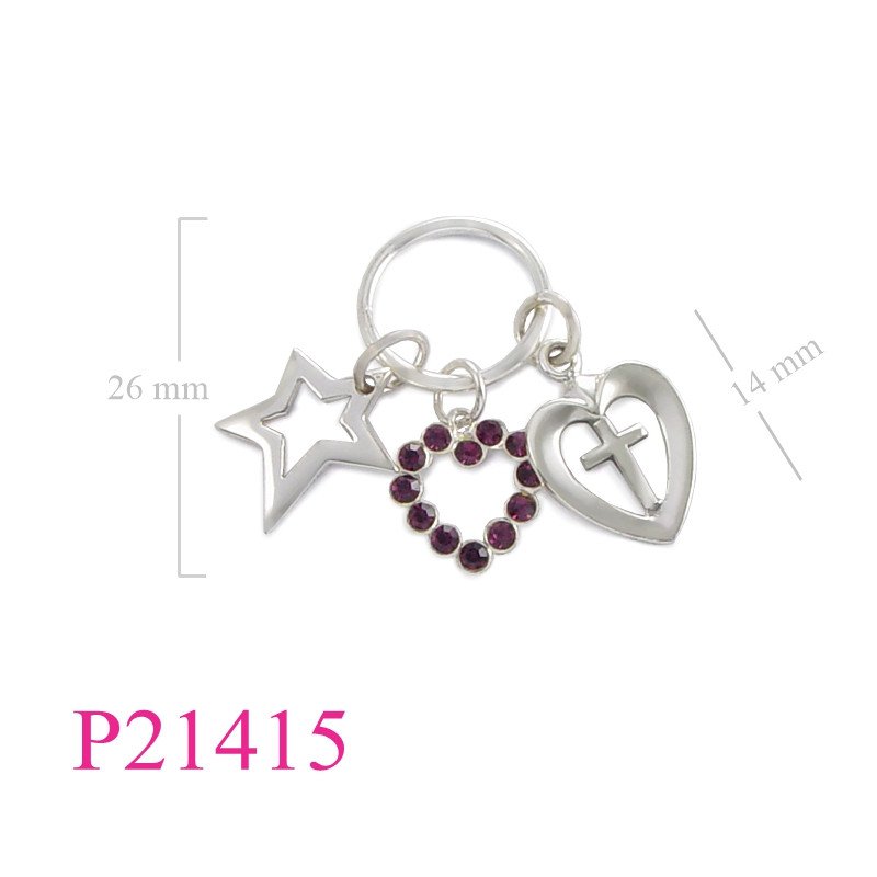 <p>Heart Pendant, Star Pendant, , , and with crystals.</p>