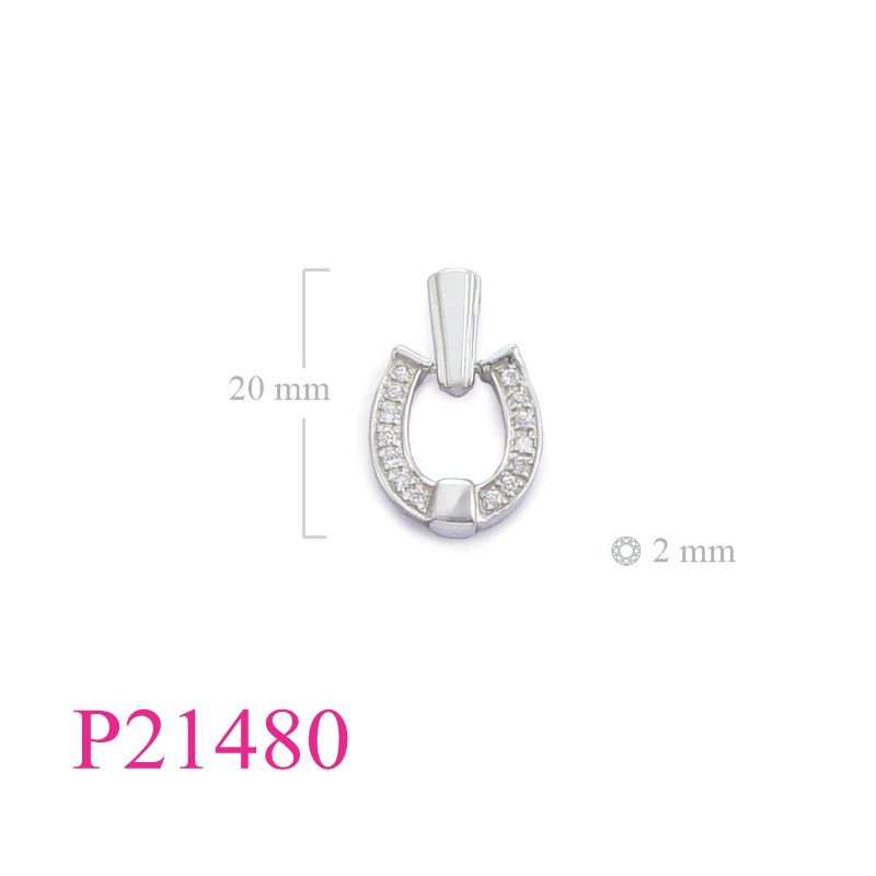 <p>Horse Pendant, CZ Pendant, shoes with small CCZs.</p>
