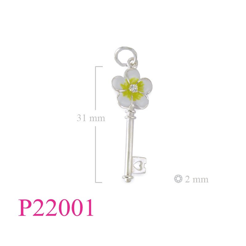 <p>Flower Pendant, Key Pendant, champac.</p>