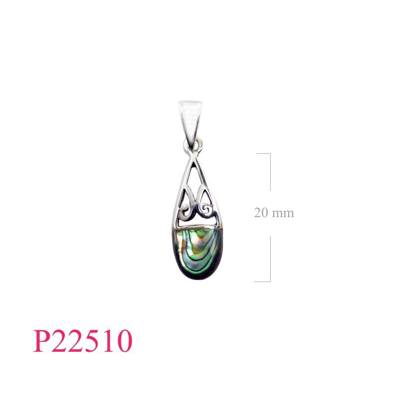 <p>Pendant, drop design.</p>