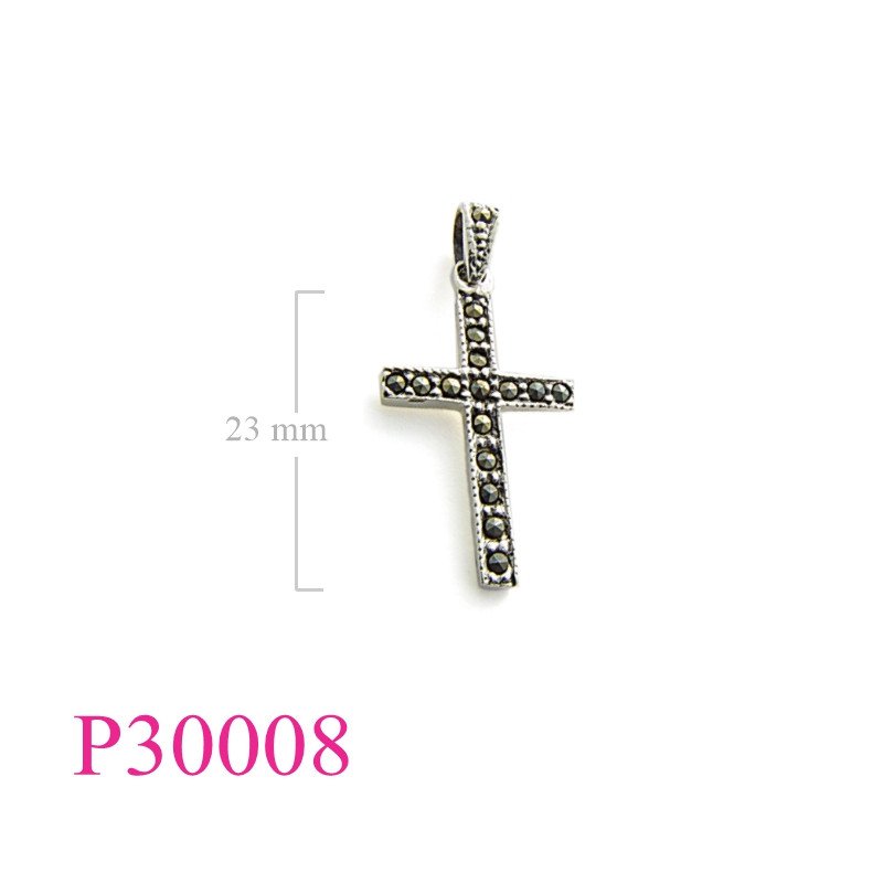 <p>Marcasite Pendant, Cross Pendant, , 15pcs.</p>