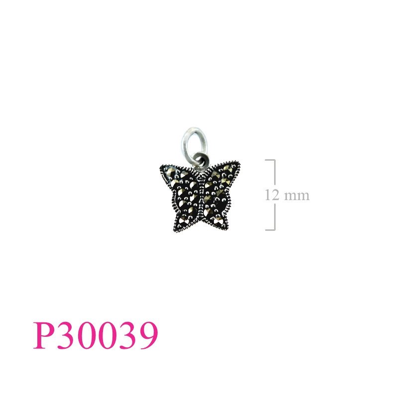 <p>Marcasite Pendant, butterfly.</p>