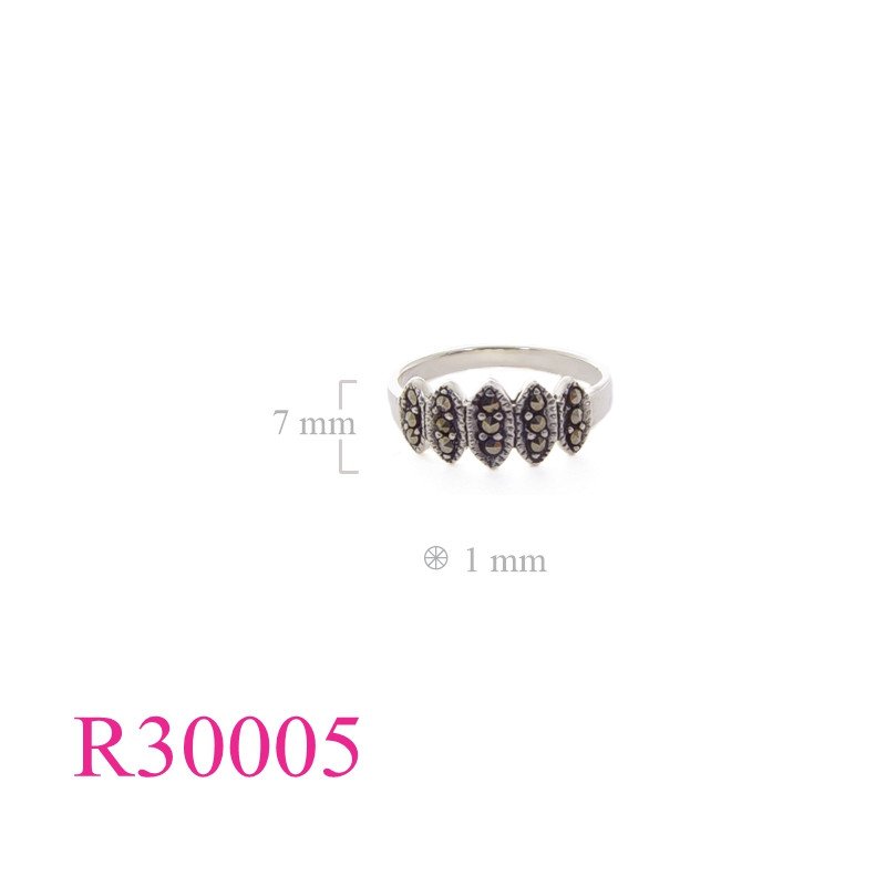 <p>Ring, marcasite 15 pcs.</p>