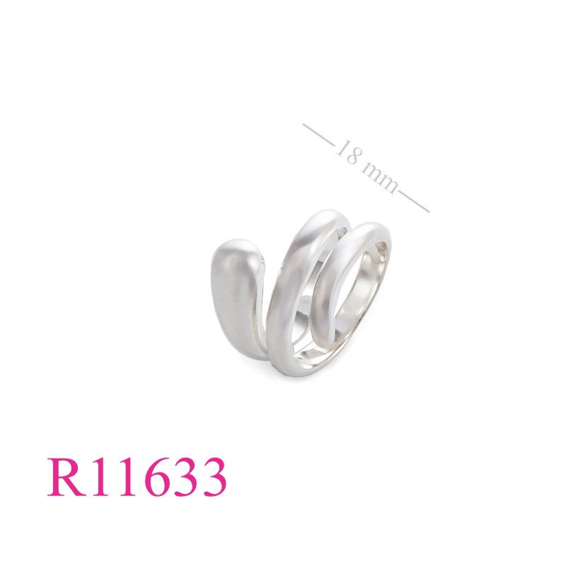 <p>Ring, plain snake shape.</p>