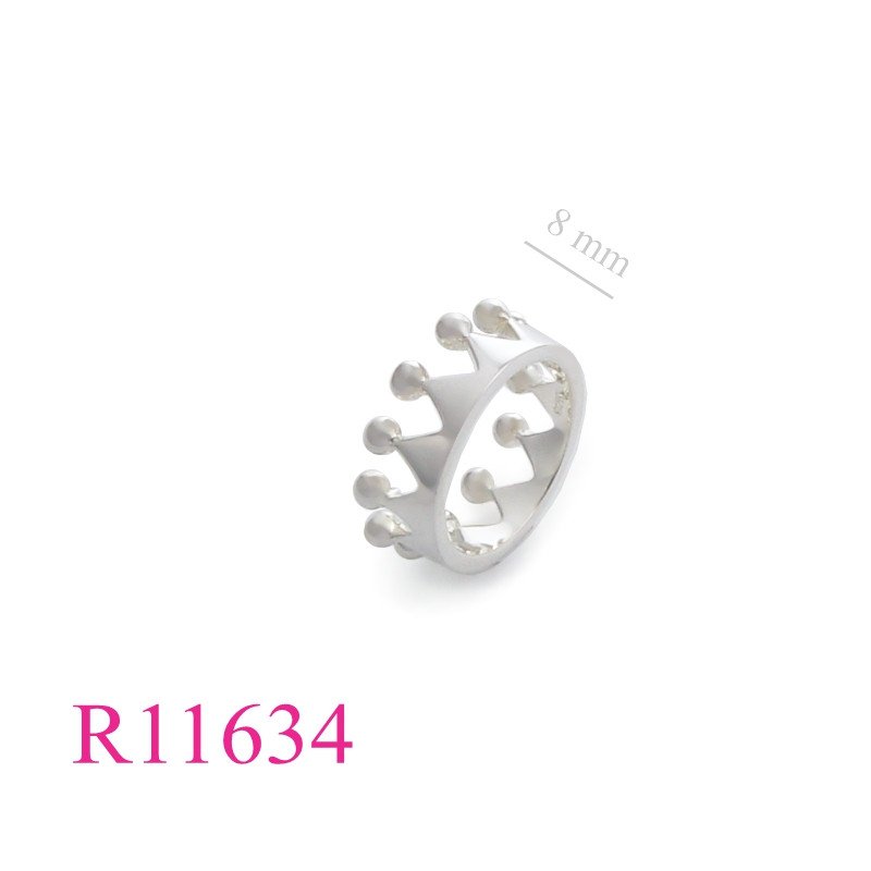 <p>Ring, crown design.</p>
