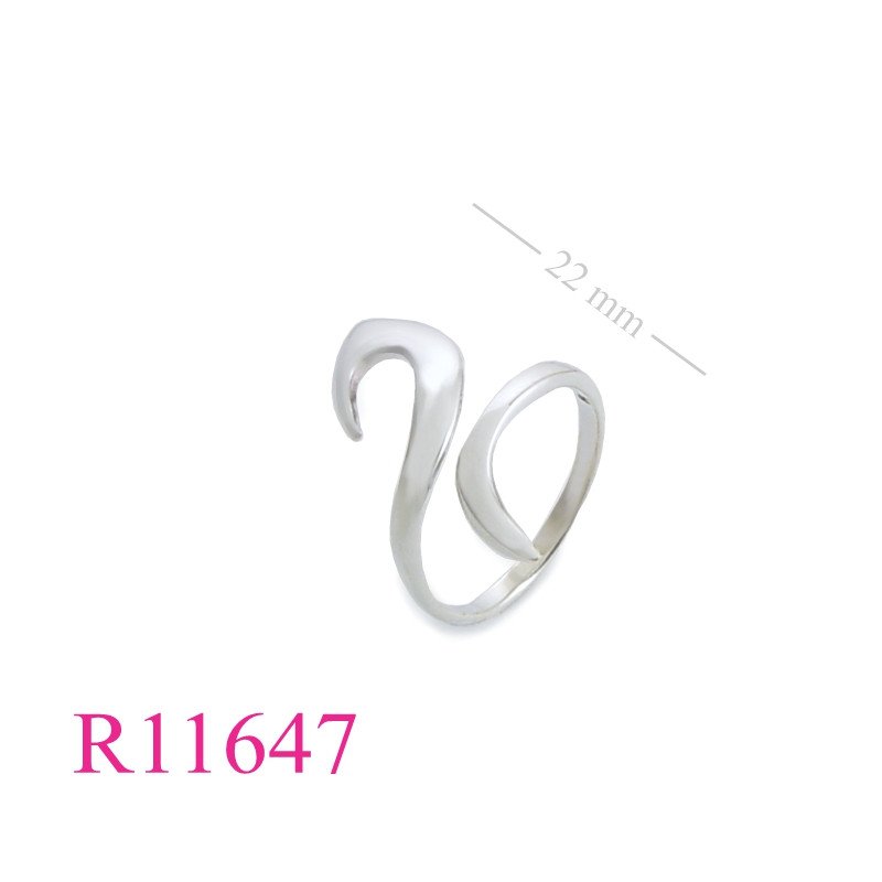 <p>Ring, curve line.</p>