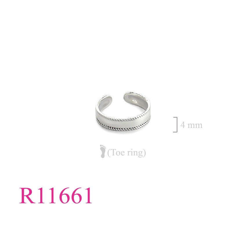 <p>Toe Ring, band.</p>