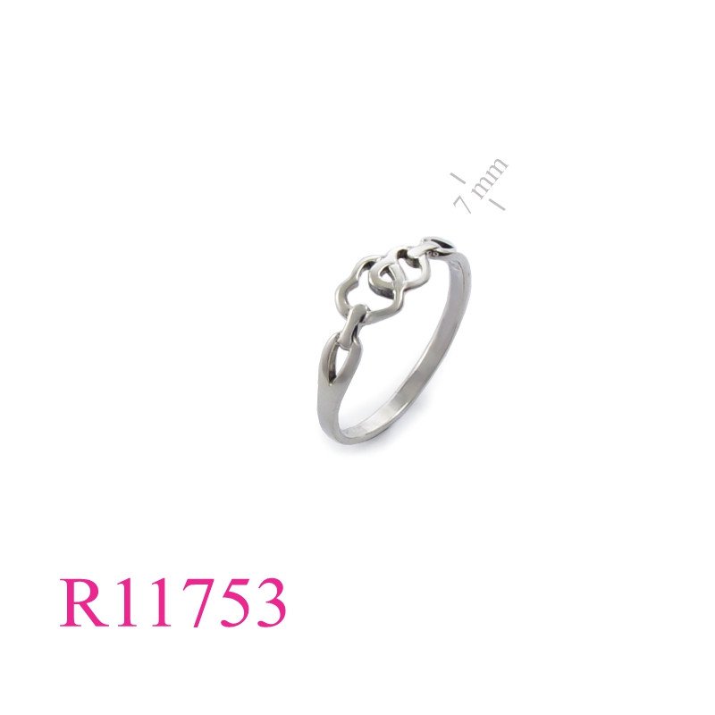<p>Ring, 2 hearts.</p>