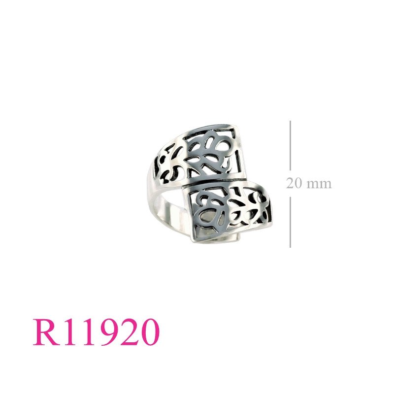 <p>Ring, overlap stencil design.</p>