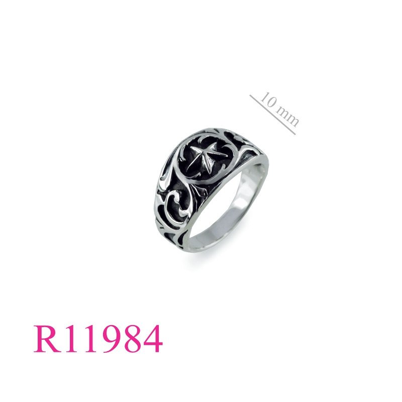 <p>Ring, star.</p>