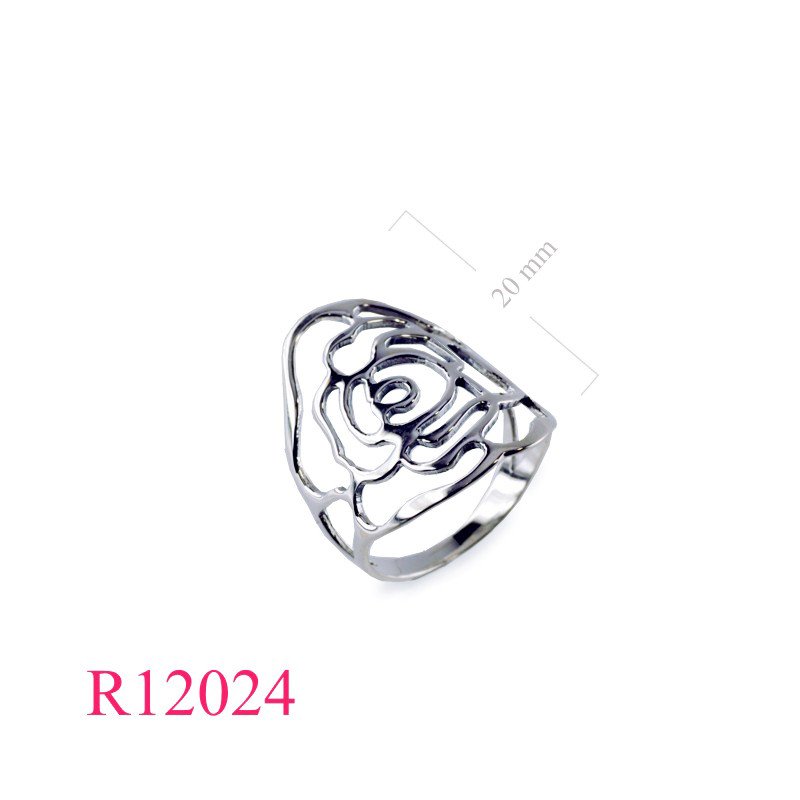 <p>Ring, stencil rose.</p>