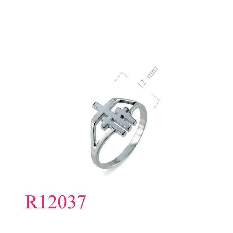 <p>Ring, 3 crosses.</p>
