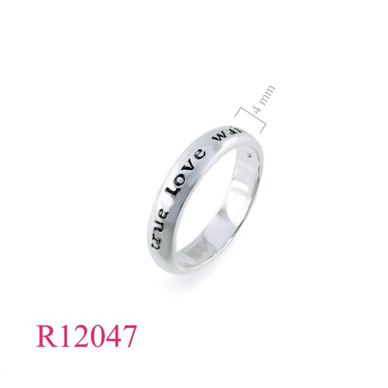 <p>Band Ring, "true love waits".</p>