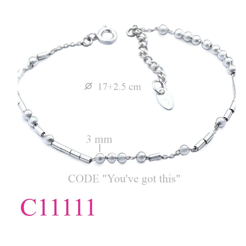 Bracelet, Morse code "You've got this"