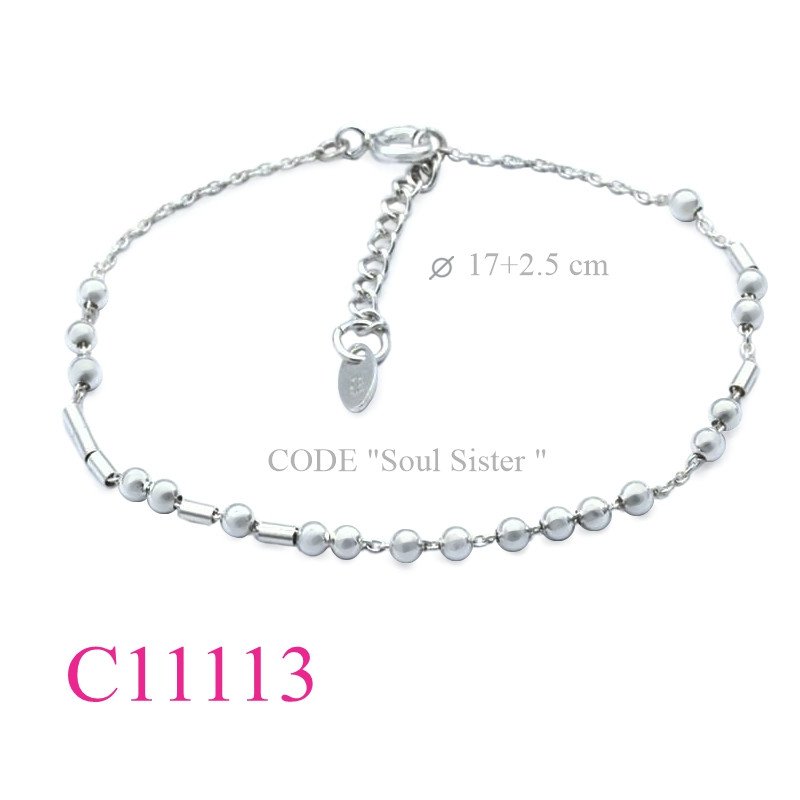 Bracelet, Morse code  "Soul Sister ".