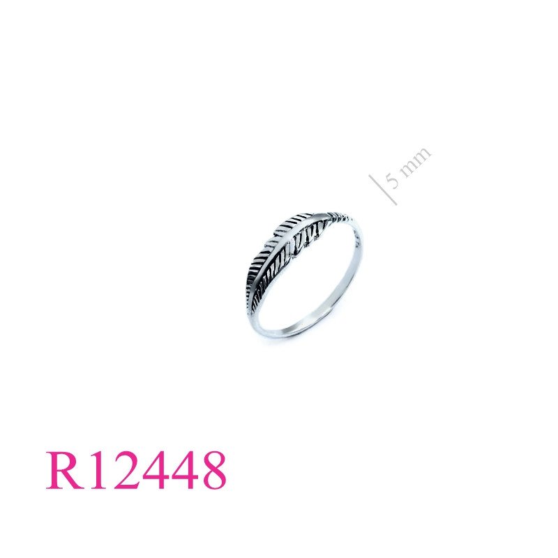 Ring, feather.
