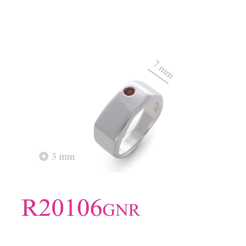 Stone Ring, with 3mm round stone.