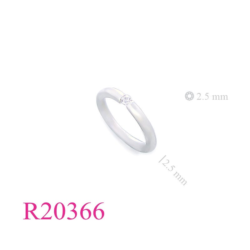 Stone Ring, gripping 2.5mm round stone
