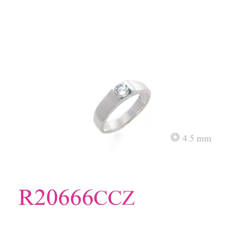 Stone Rings, 4.5mm round.