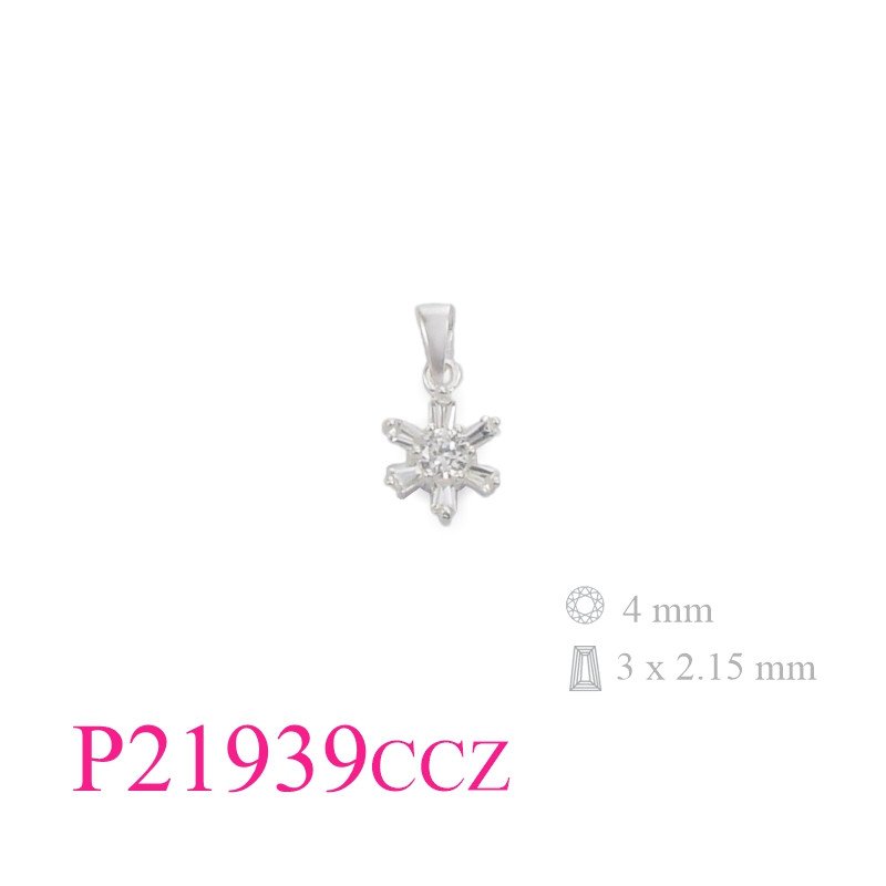 Stone Pendant, CCZs flower shape.